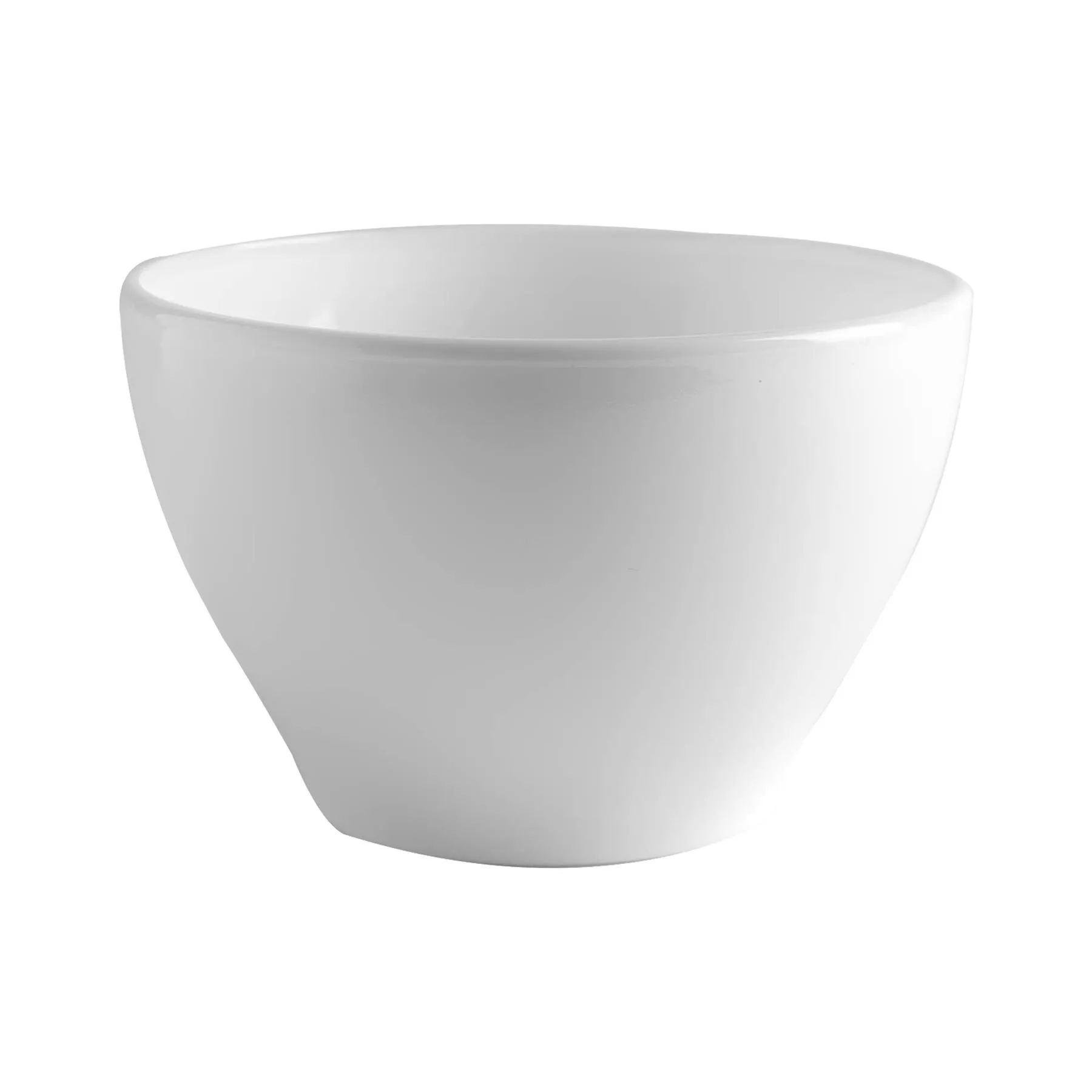 12.5cm White Toledo Glass Cereal Bowl - By Bormioli Rocco