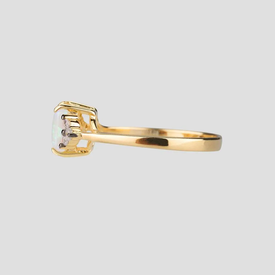 APHRODITE. Opal Gold Ring