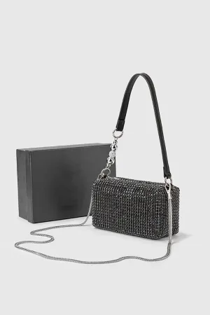 Black Moonstone Satchel - S23 - WHB0075