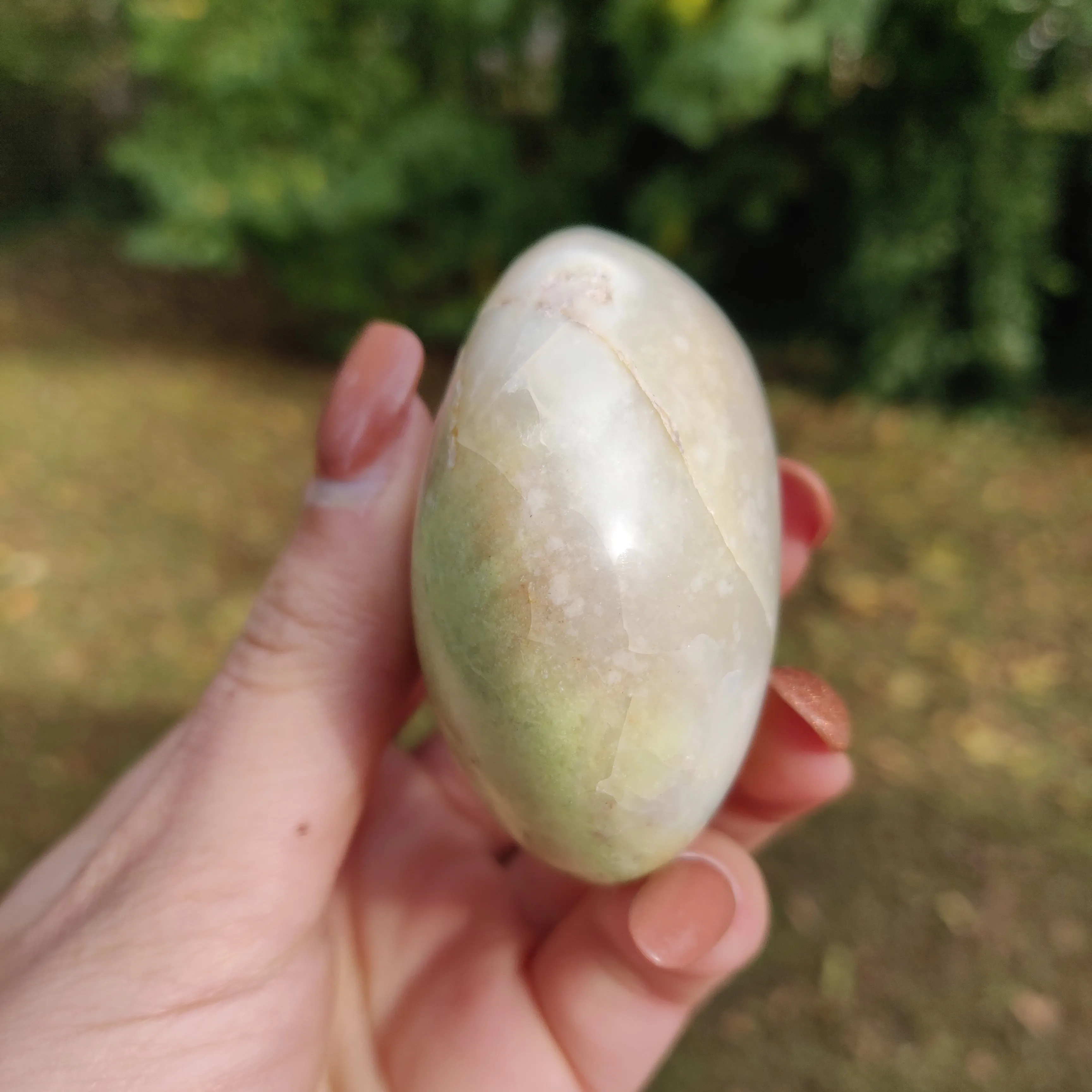 Green Opal Palm Stone (#3)