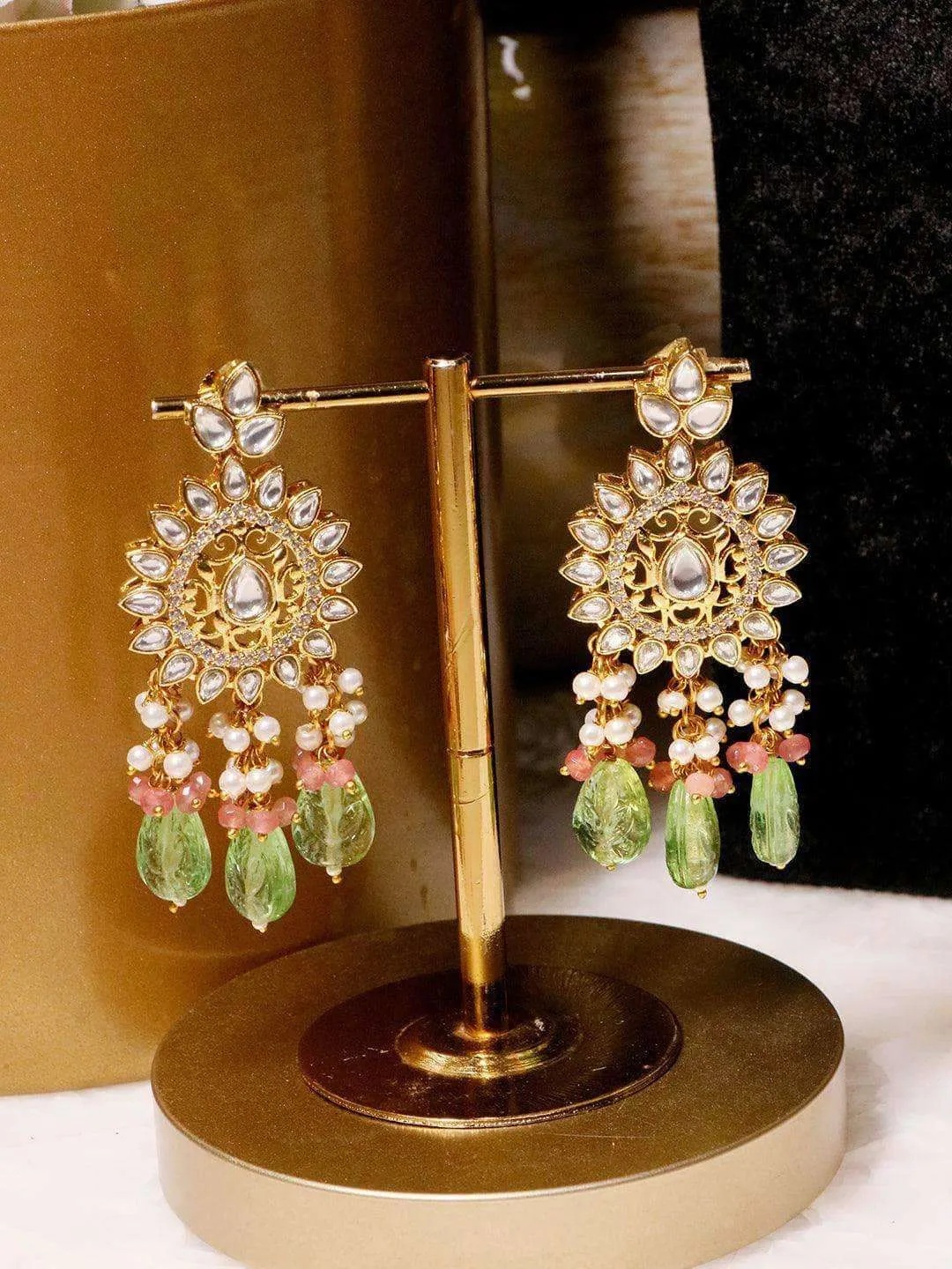 Kundan And Semi Precious Royal Haar