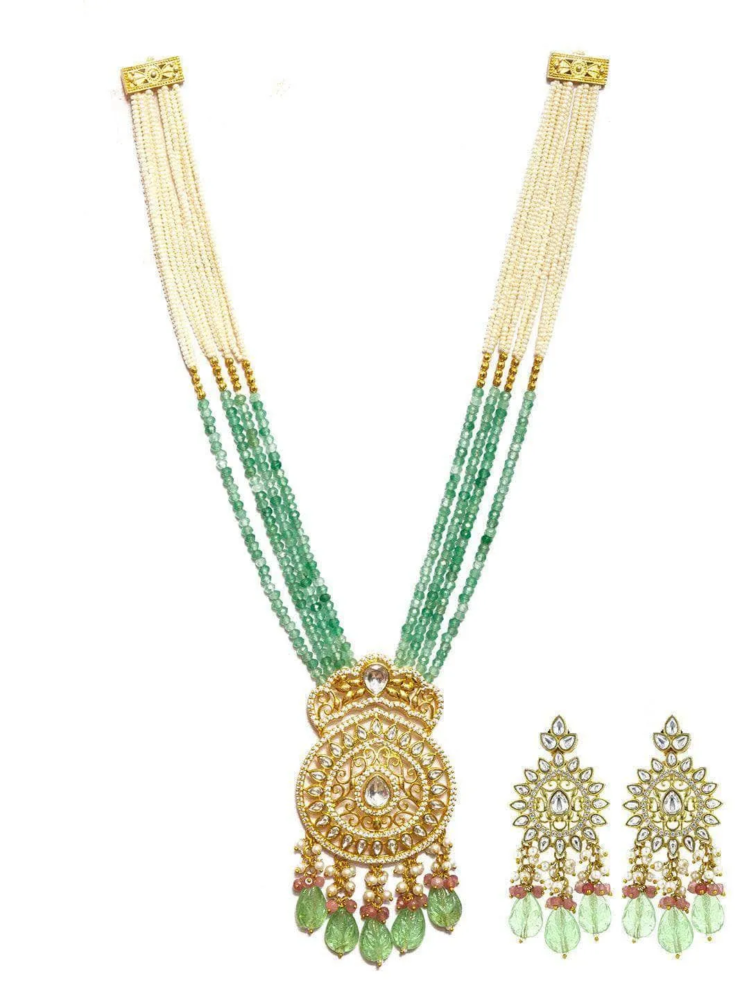 Kundan And Semi Precious Royal Haar