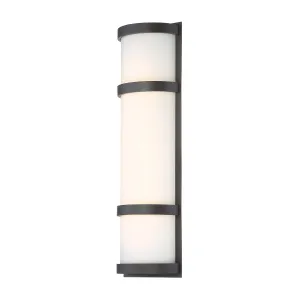 Latitude 20 in. LED Outdoor Wall Sconce 3000K Bronze