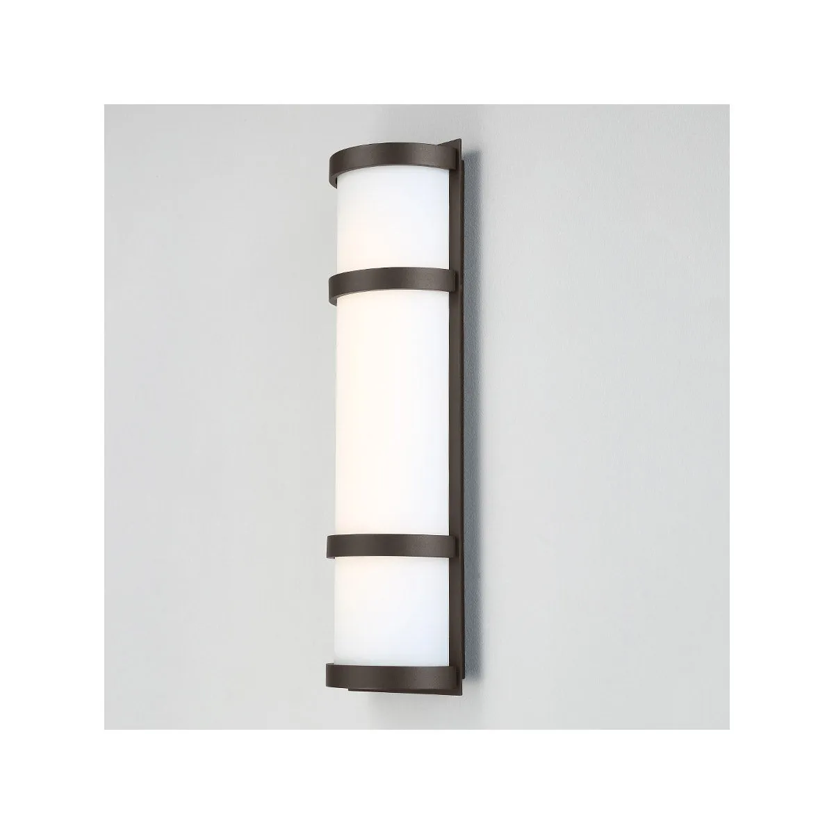 Latitude 20 in. LED Outdoor Wall Sconce 3000K Bronze