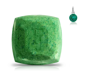 May Emerald Birthstone Charm - Bath Bomb