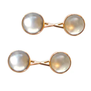 Moonstone Cuff Links