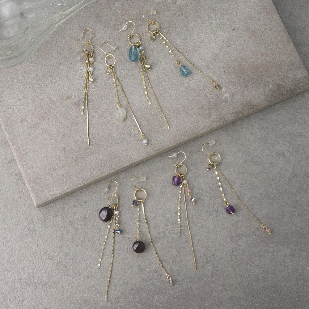 Multi Drop Linear Earrings