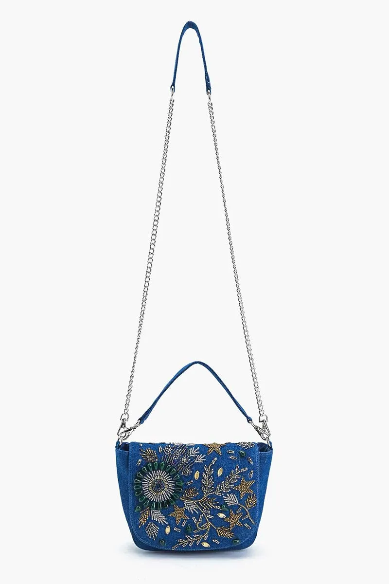 Opal Glitz Embellished Shoulder Bag