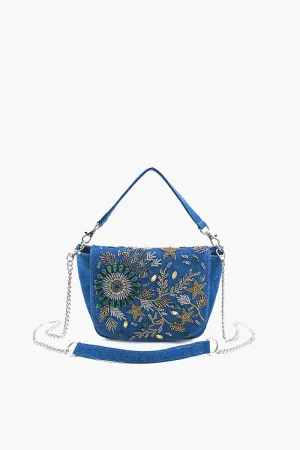 Opal Glitz Embellished Shoulder Bag