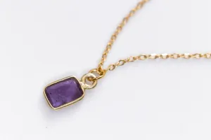 Precious stones pendant