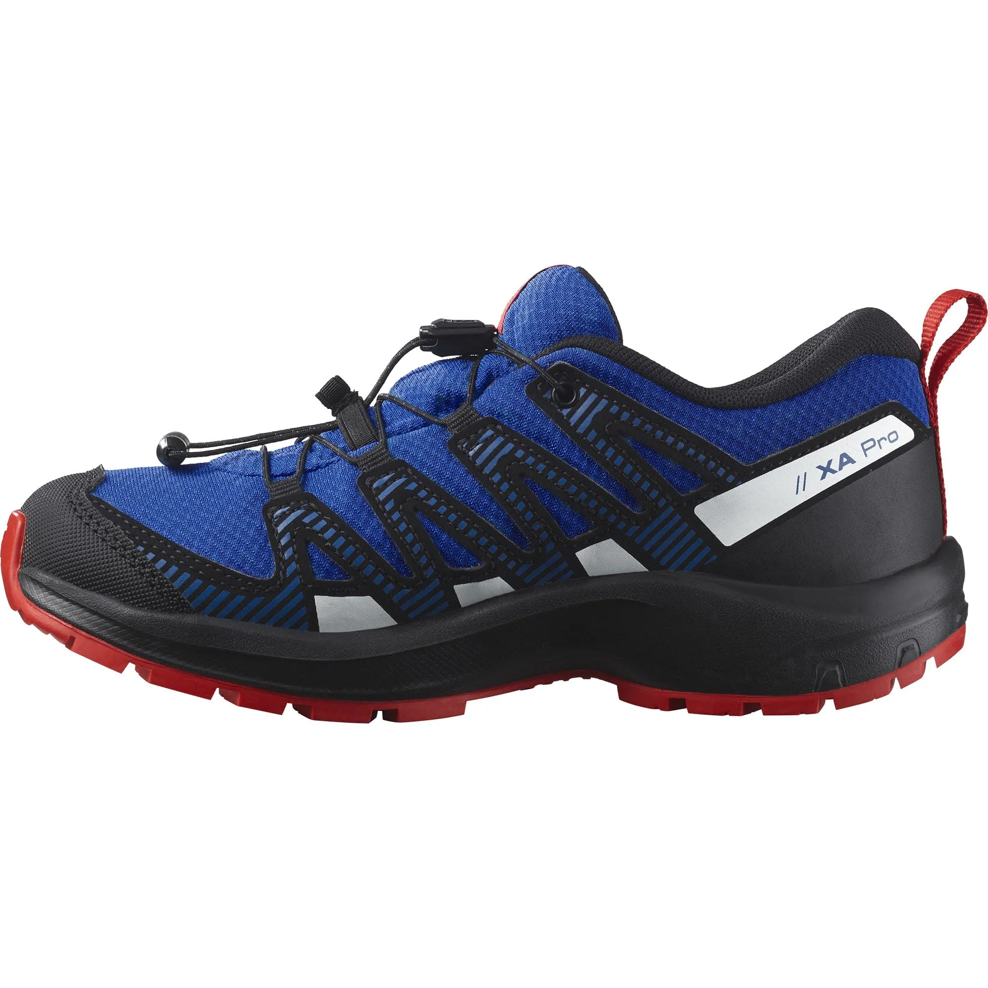 Salomon Juniors&#x27; XA Pro V8 CSWP Lapis Blue/Black/Fiery Red | Buy Salomon Juniors&#x27; XA Pro V8 CSWP Lapis Blue/Black/Fiery Red here | Outnorth