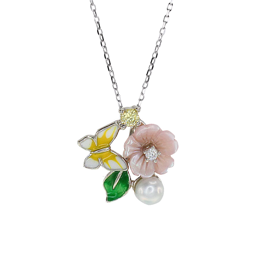 Spring Rockrose Necklace