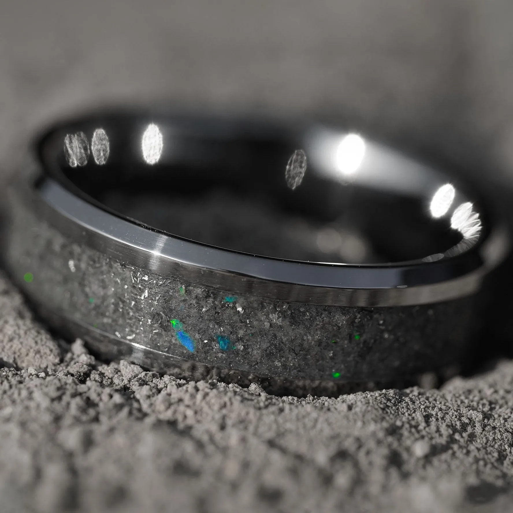 Star Dust™ Ring on Tungsten