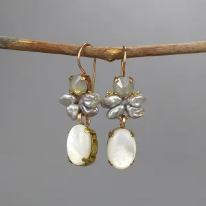 Swarovski Pearl Flamenco Earrings